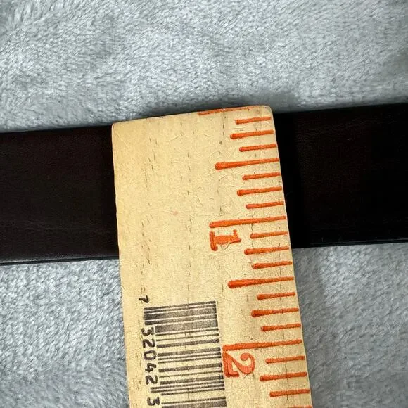 Coach Black Leather Belt with Gold Buckle - Picture 14 of 14